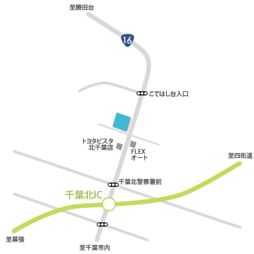 東関東支社地図